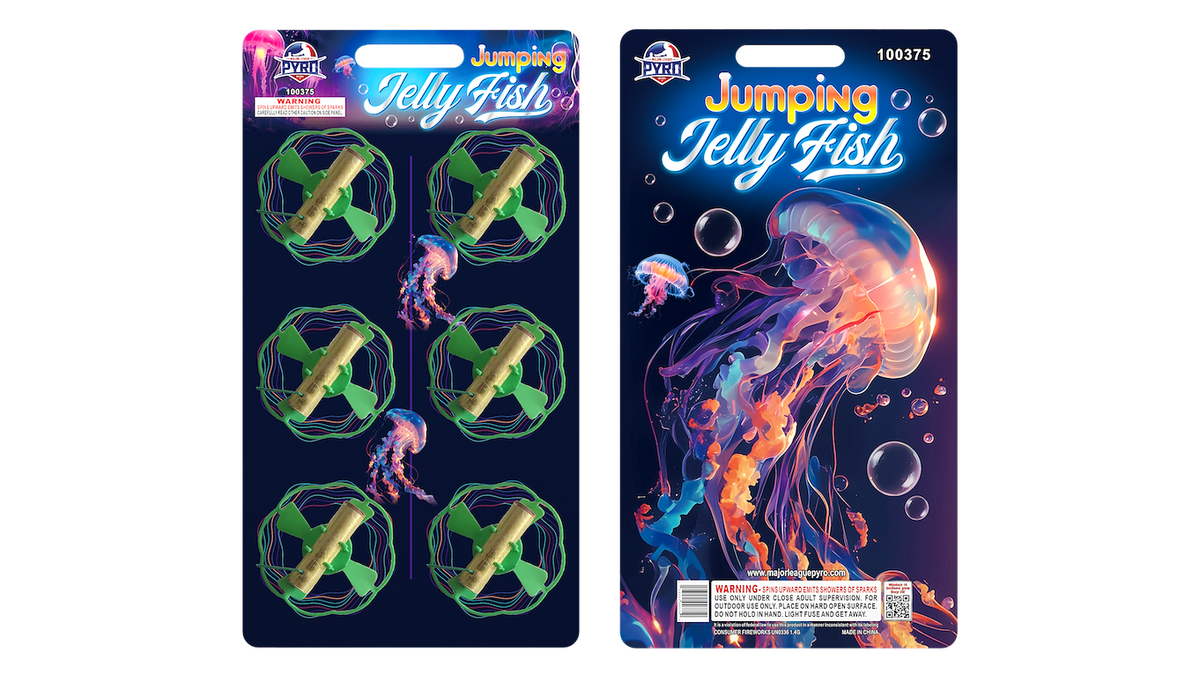 Major League Pyro Jumping Jelly Fish flying firework