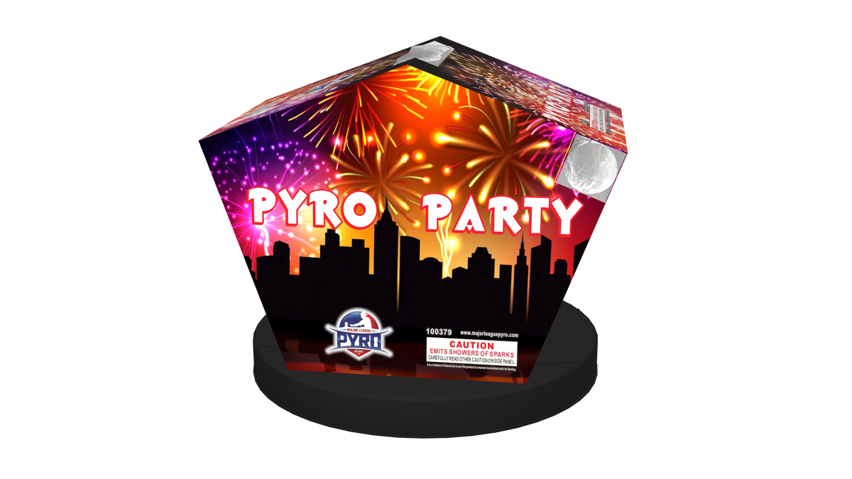 Pyro Party Major League Pyro fountain firework