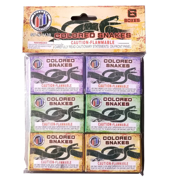 Colored Snakes Supreme Fireworks wholesale novelty firework