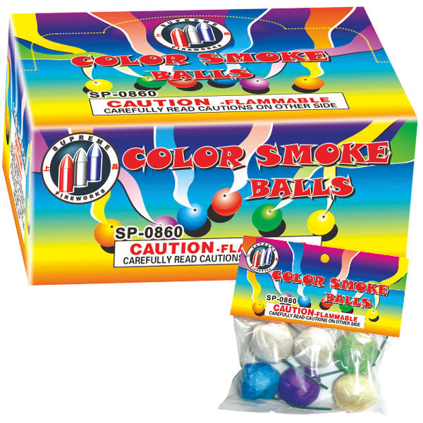 Supreme Color Smoke Balls Clay Supreme Fireworks wholesale smoke effect firework