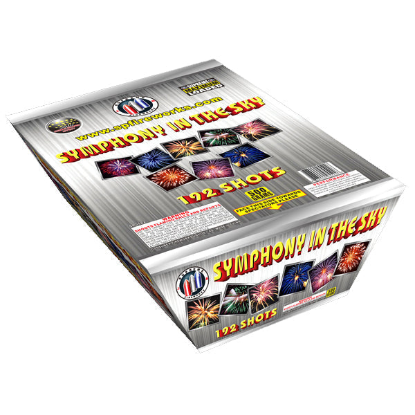 Symphony In The Sky Supreme Fireworks wholesale 500g fireworks cake