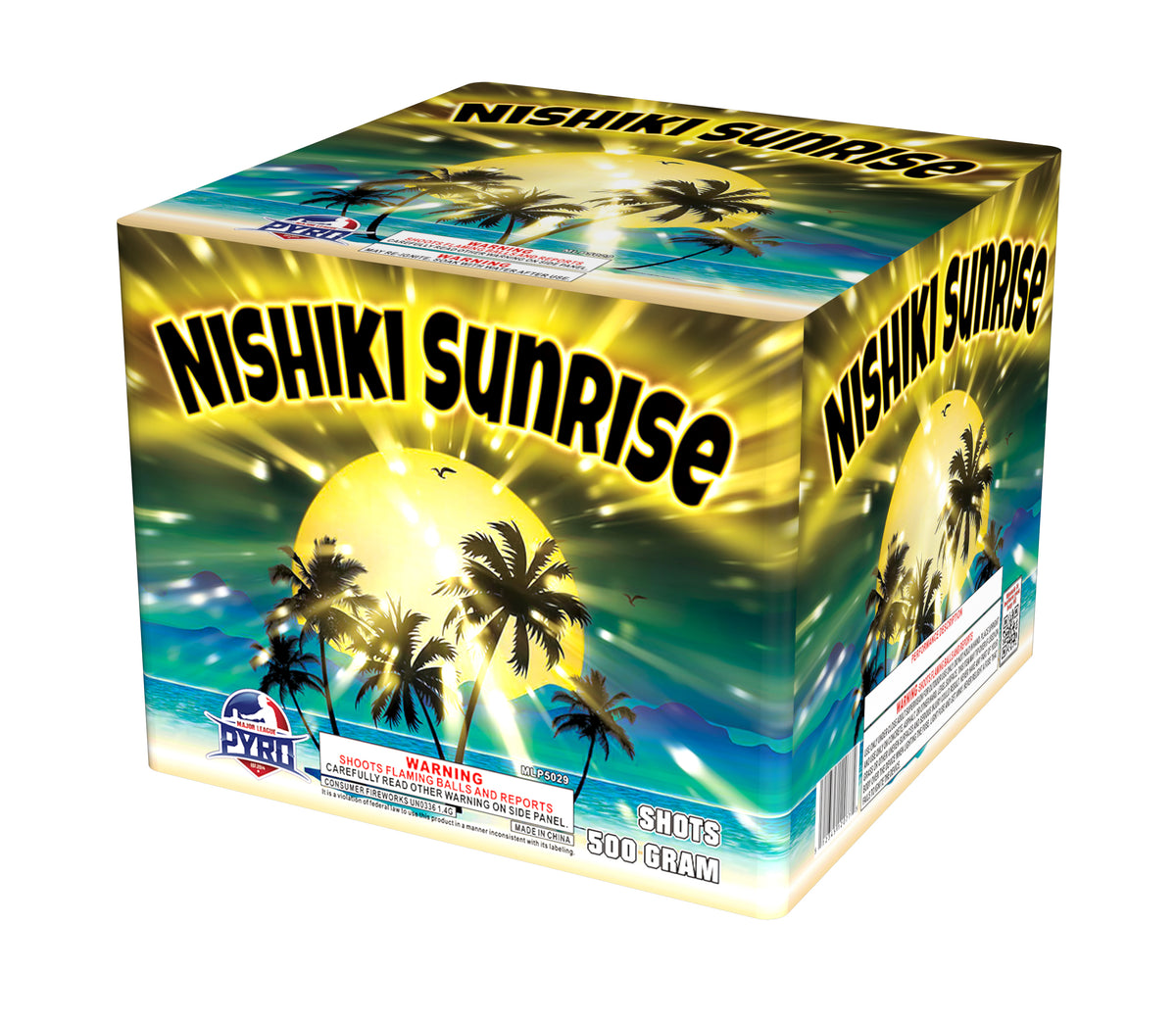 Nishiki Sunrise Major League Pyro 500g fireworks cake