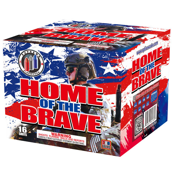 Home Of The Brave Supreme Fireworks 200 gram fireworks cake