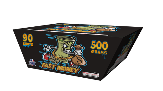 Fast Money 90 Shot Major League Pyro wholesale 500g fireworks cake