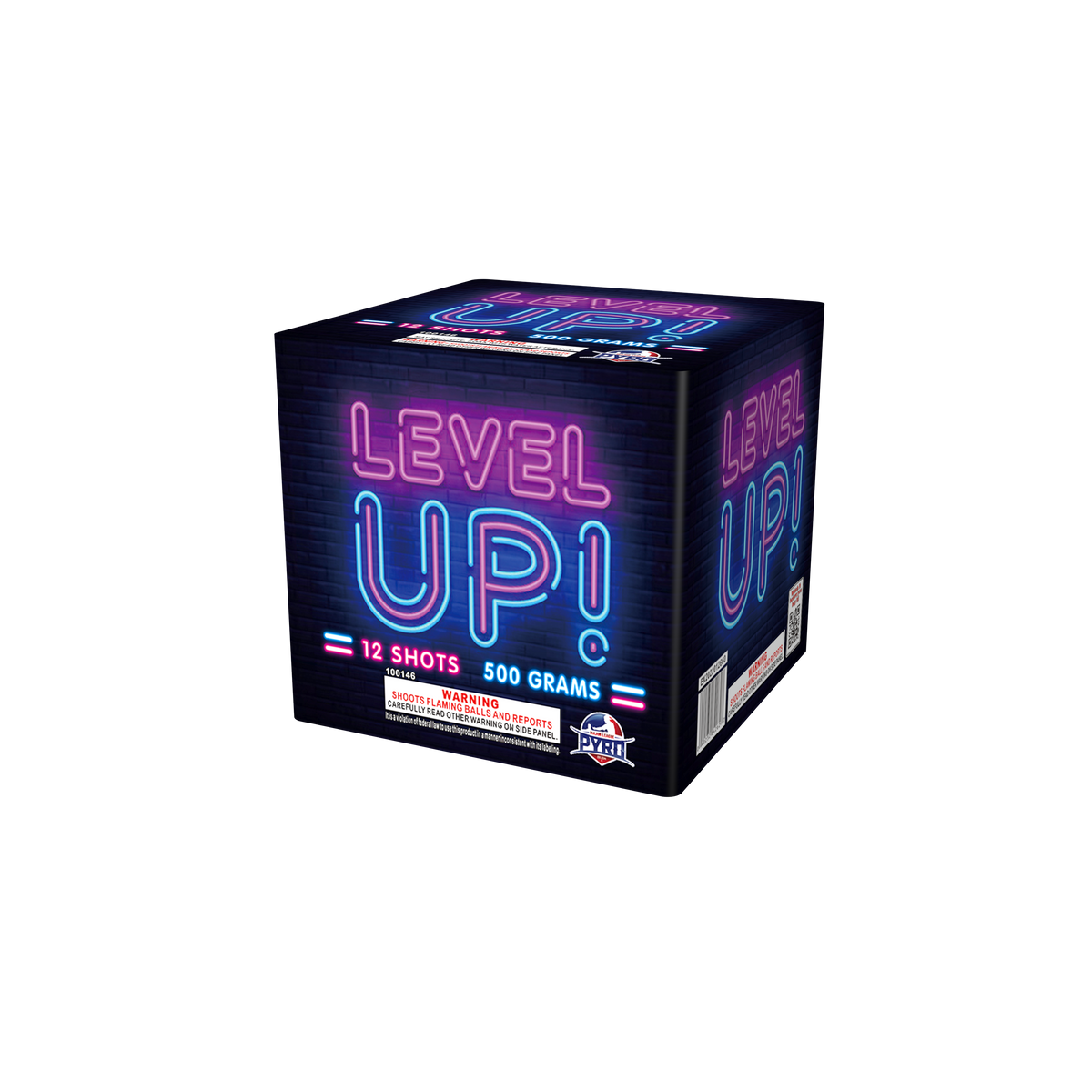 Level Up Major League Pyro 500 gram fireworks cake