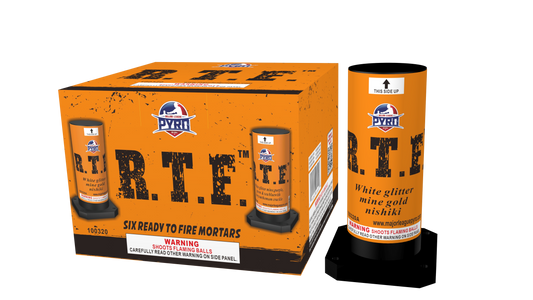 R.T.F ™ Preload Single Shot Major League Pyro wholesale reloadable aerial shell kit