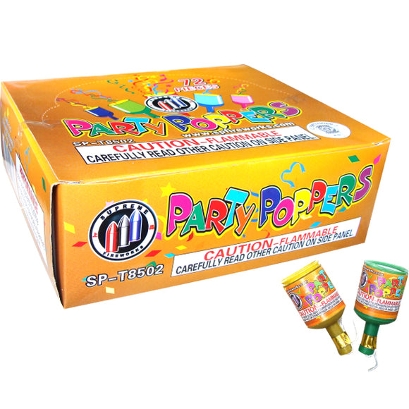 Party Poppers