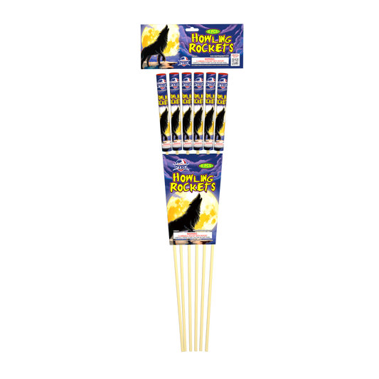 Howling Rockets Major League Pyro wholesale aerial rocket or missile firework