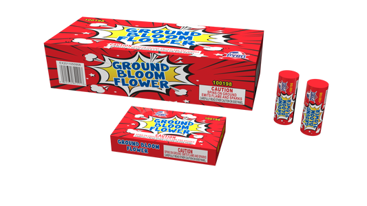 Ground Bloom 20/12/6 (Boxed) Major League Pyro wholesale spinning ground firework