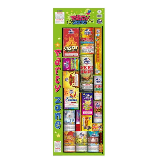 Party Zone Safe n Sane Major League Pyro wholesale safe-and-sane fireworks assortment