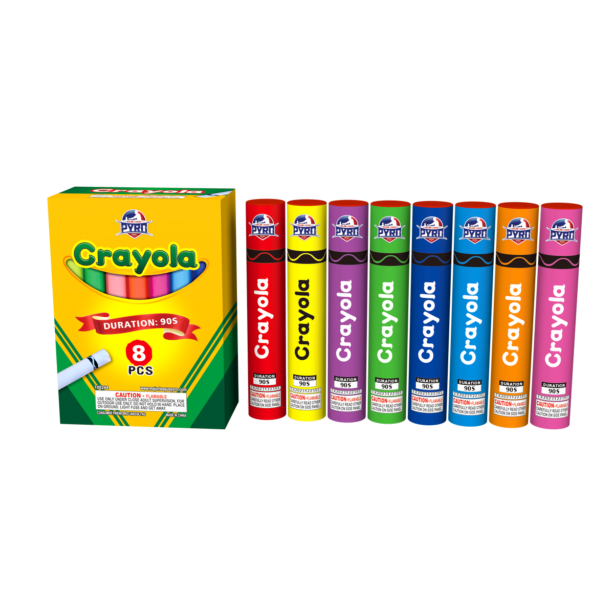 Crayola Smoke Major League Pyro wholesale smoke effect firework