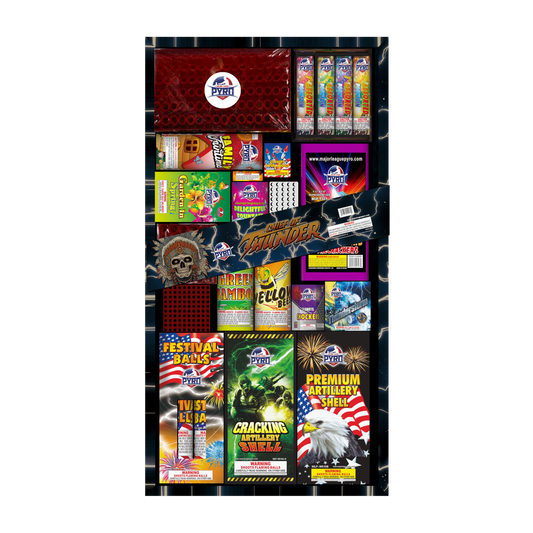 Chief Of Thunder Assortment Major League Pyro wholesale consumer fireworks assortment