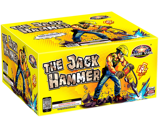The Jack Hammer Winda wholesale 500g fireworks cake