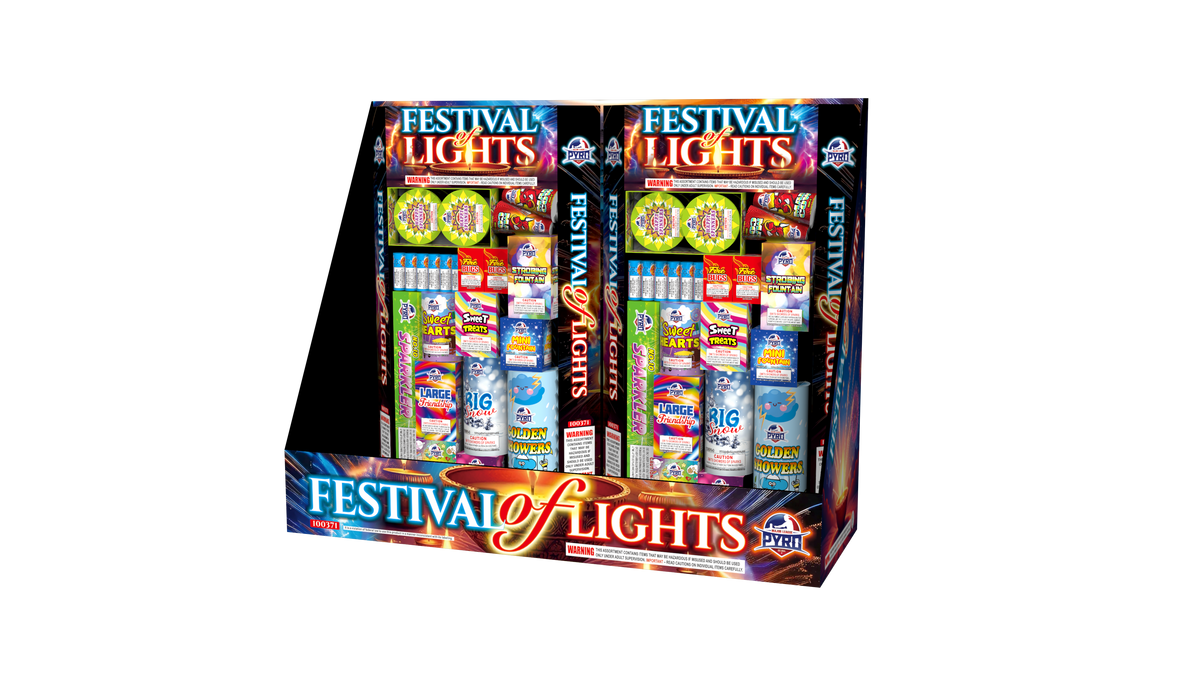 Festival Of Lights Major League Pyro safe-and-sane fireworks assortment alternate product view