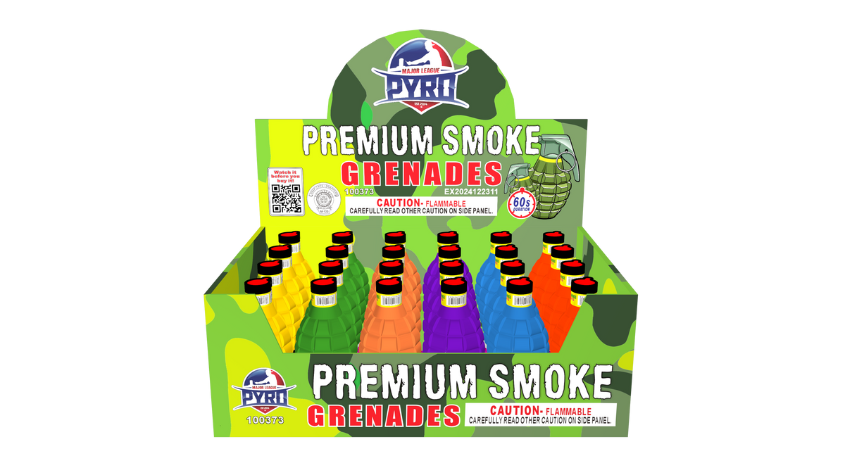 Premium Smoke Grenades Major League Pyro wholesale smoke effect firework
