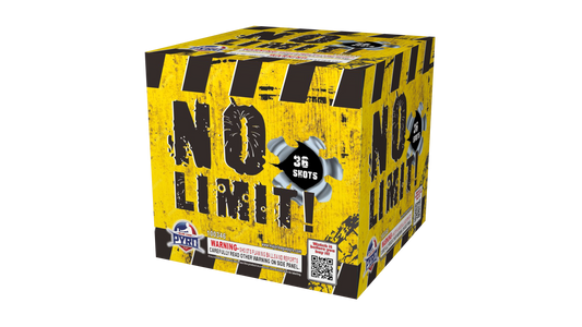 No Limit Major League Pyro wholesale 500g fireworks cake