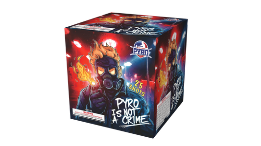 Pyro Is Not A Crime Major League Pyro wholesale 200 gram multi-shot fireworks cake