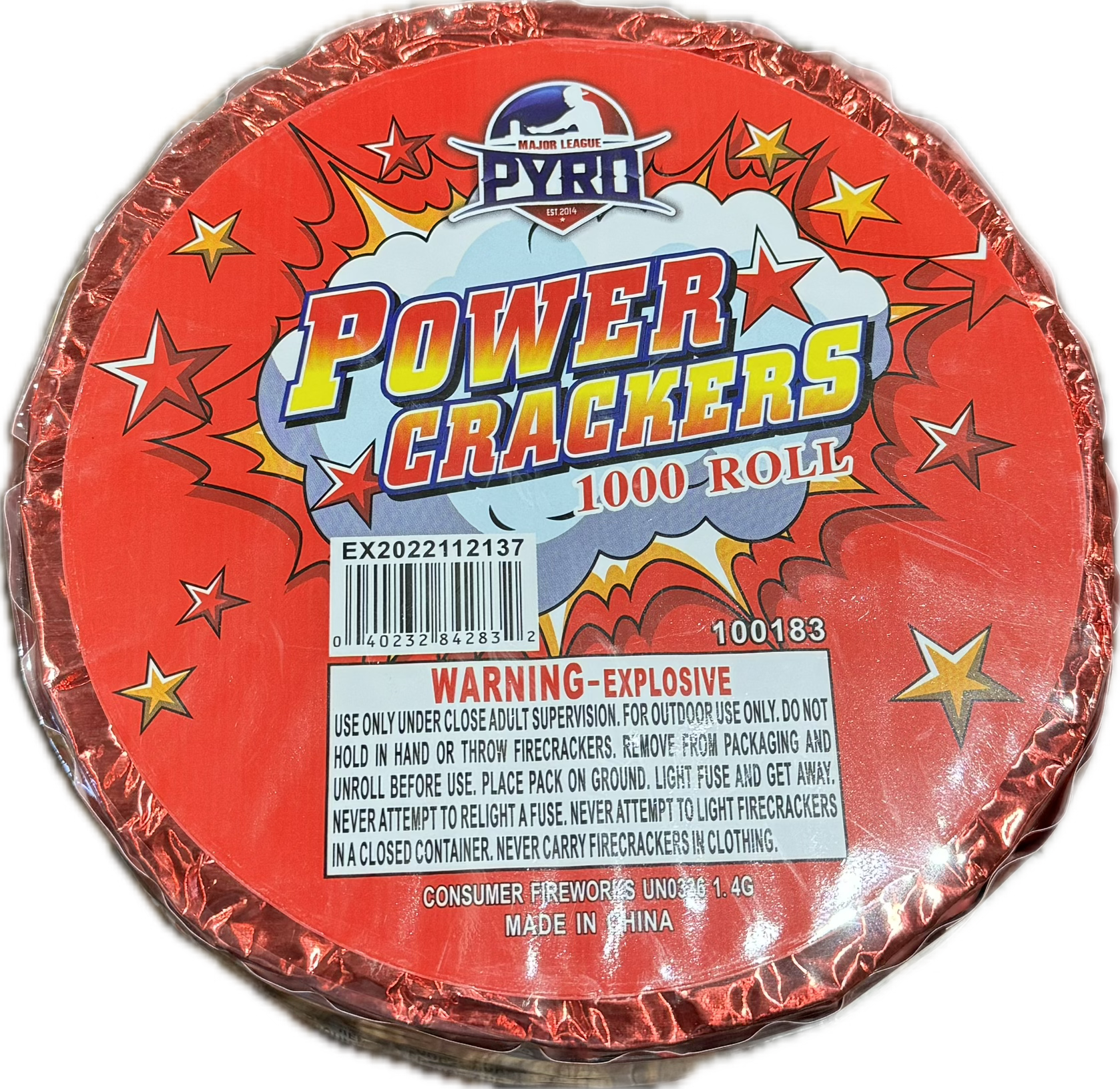 Firecrackers 1000 Roll MLP Major League Pyro wholesale firecracker product