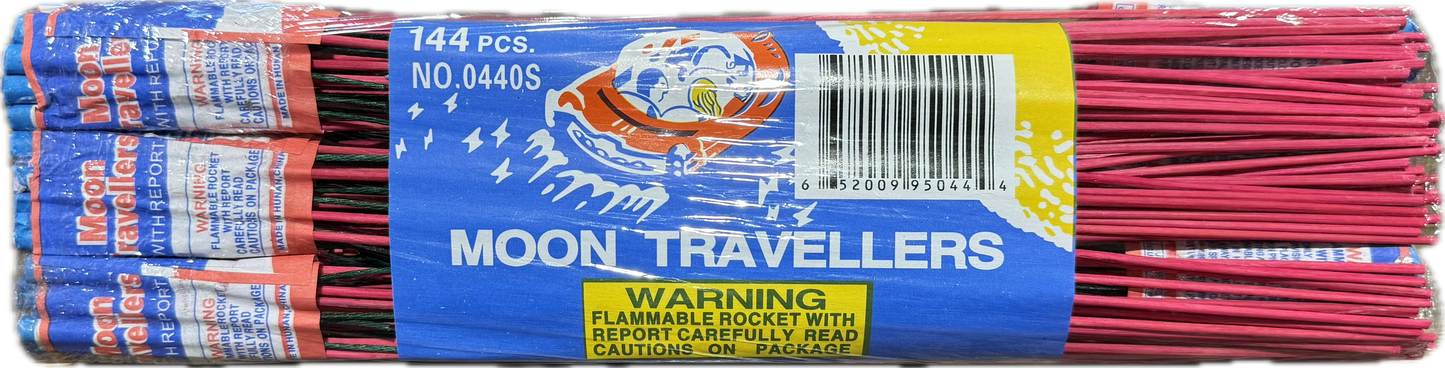 Moon Traveller Bottle Rocket With Report Major League Pyro wholesale aerial rocket or missile firework
