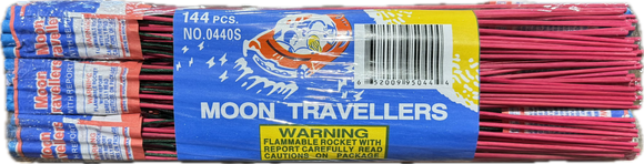 Moon Traveller Bottle Rocket With Report