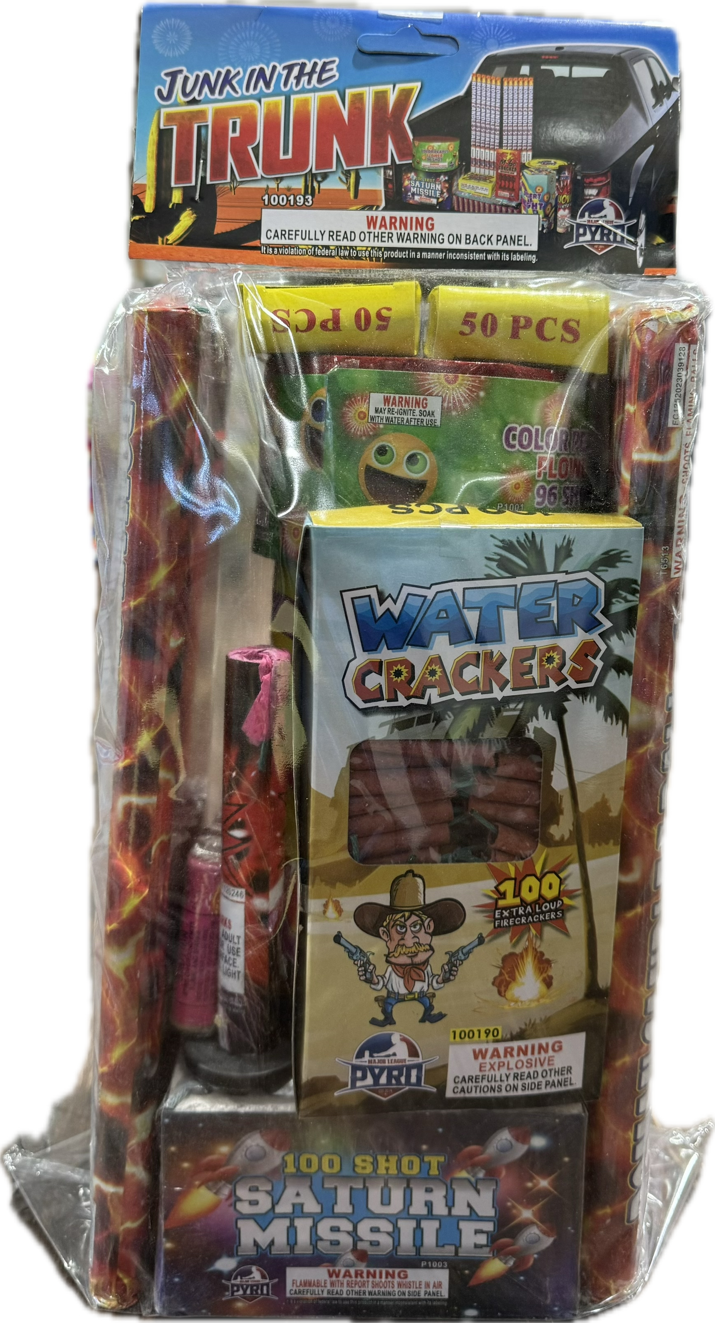 Junk In The Trunk Assortment Major League Pyro wholesale consumer fireworks assortment