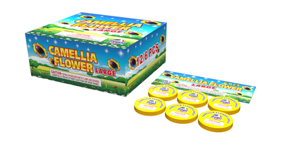 Camellia Flower Large Major League Pyro spinning ground firework alternate product view
