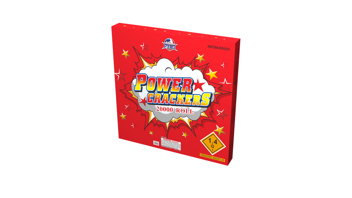 Firecracker 20,000 Roll Major League Pyro firecracker alternate product view