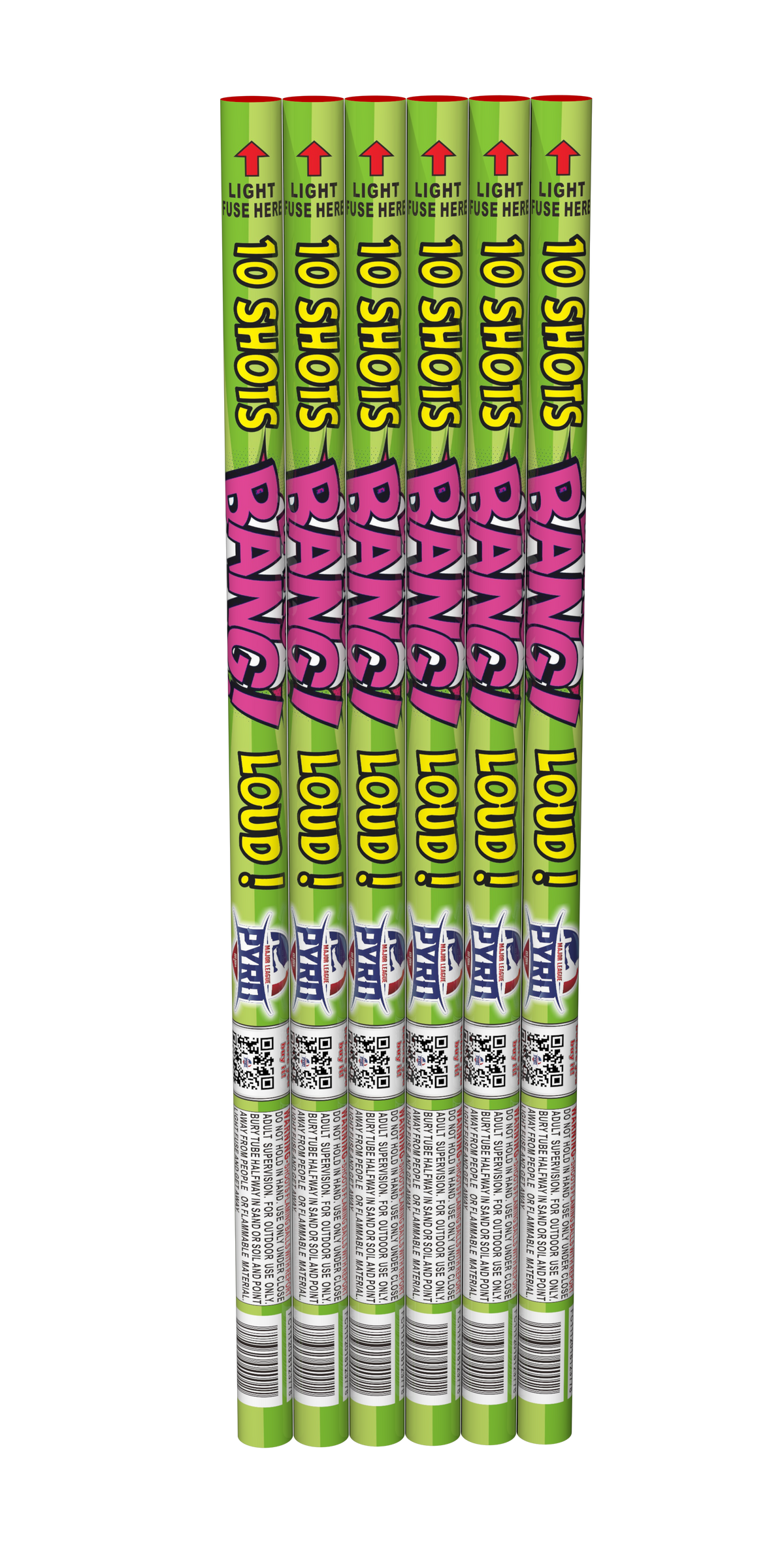 10 Ball Report Candle Major League Pyro wholesale roman candle firework