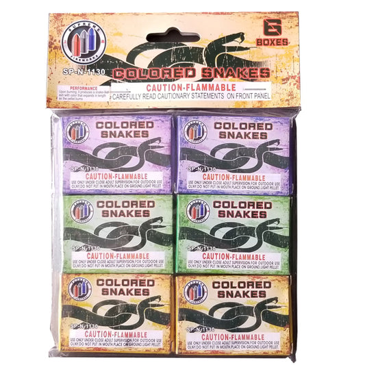 Colored Snakes Supreme Fireworks wholesale novelty firework