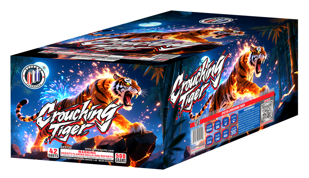 Crouching Tiger Supreme Fireworks 500g cake
