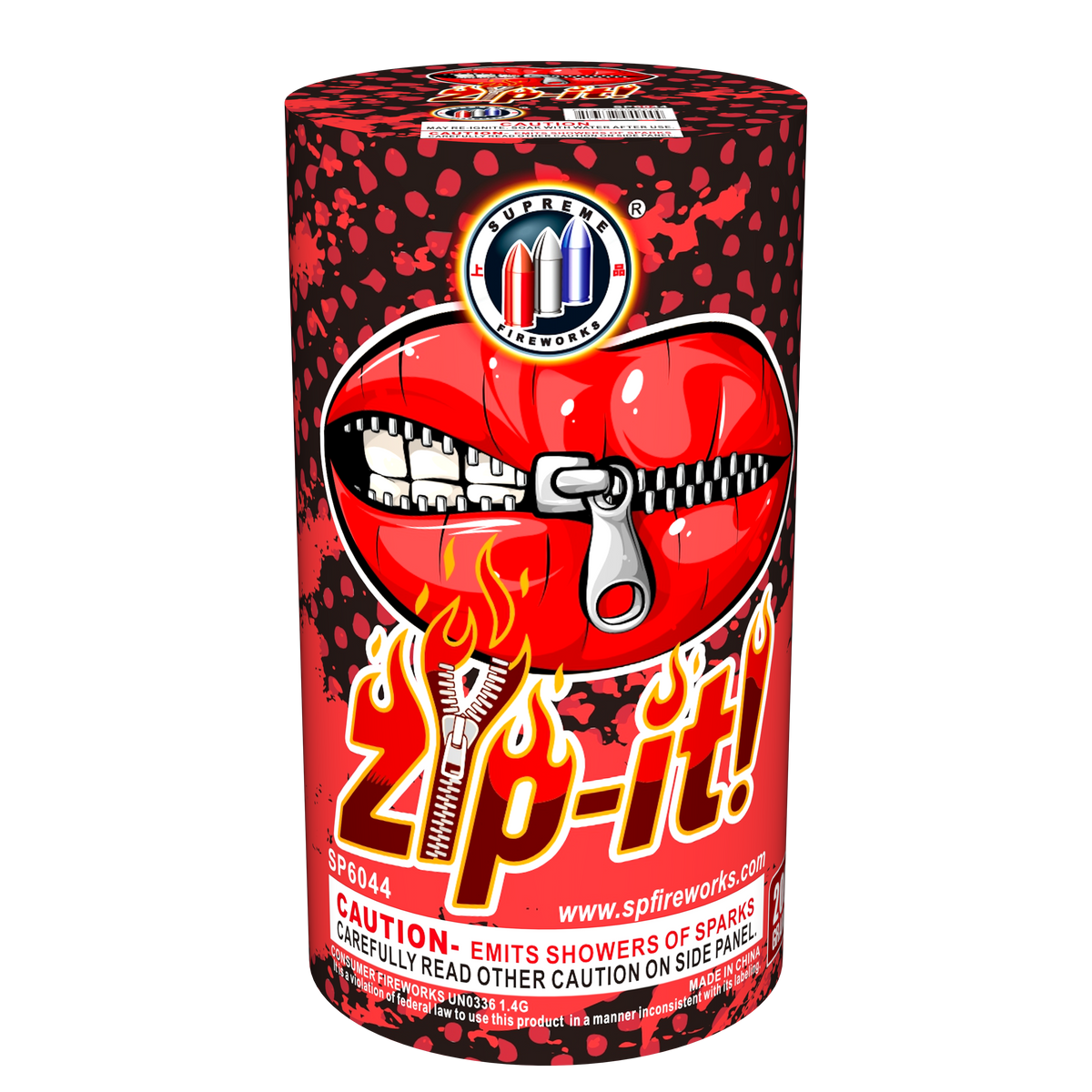 Zip It Supreme Fireworks wholesale fountain firework
