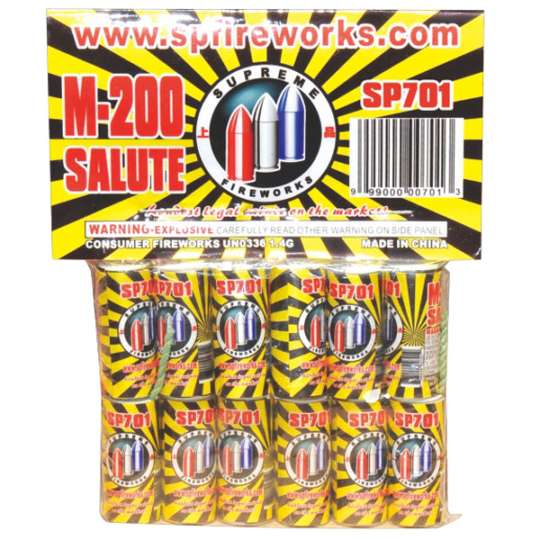M-200 Salute Supreme Fireworks wholesale firecracker product