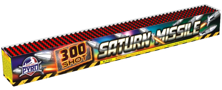 300 Shot Saturn Missles Major League Pyro wholesale aerial rocket or missile firework