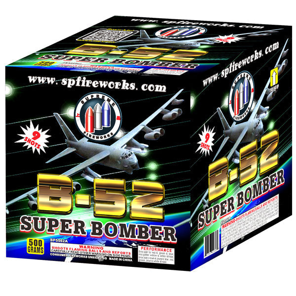 B-52 Super Bomber Supreme Fireworks 500g cake