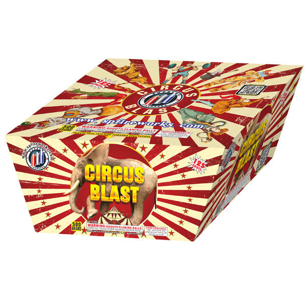 Circus Blast Supreme Fireworks 500g cake