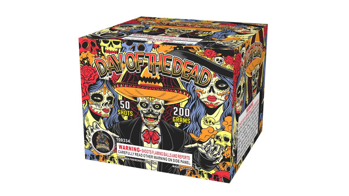 Day Of The Dead Major League Pyro wholesale 200 gram multi-shot fireworks cake