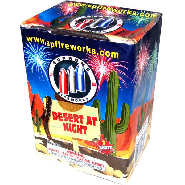 Desert At Night 7's Supreme Fireworks wholesale 200 gram multi-shot fireworks cake