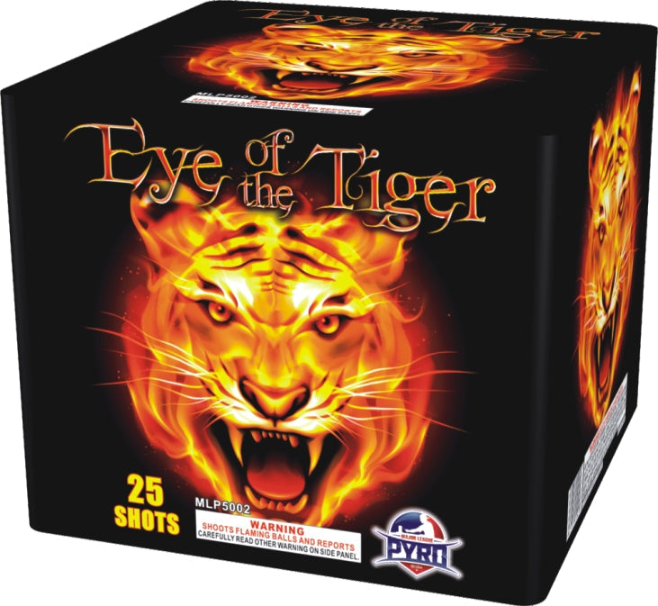 Eye Of The Tiger Major League Pyro wholesale 500g fireworks cake