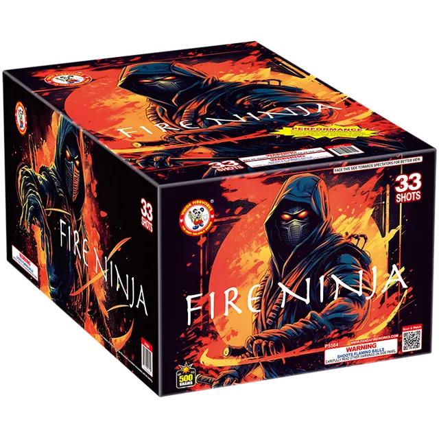 Fire Ninja 33 Shots Winda wholesale 500g fireworks cake
