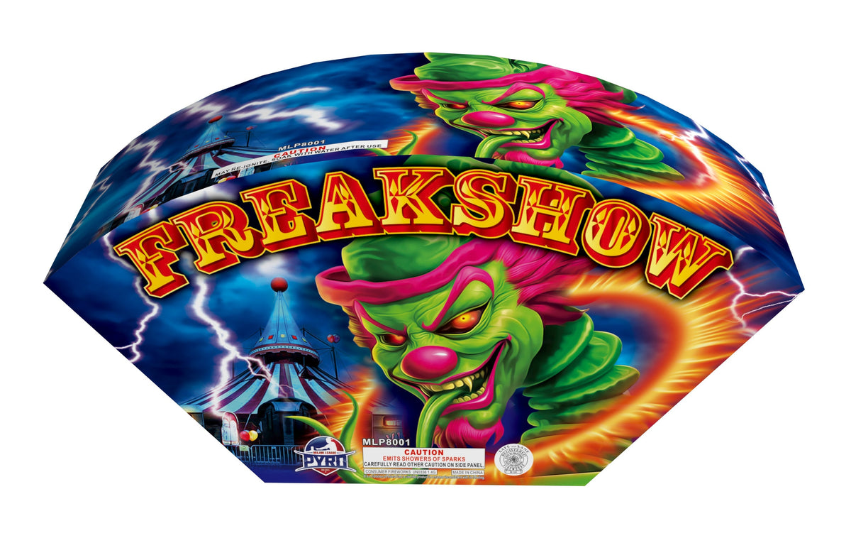 Freak Show Major League Pyro wholesale 500 gram fountain firework