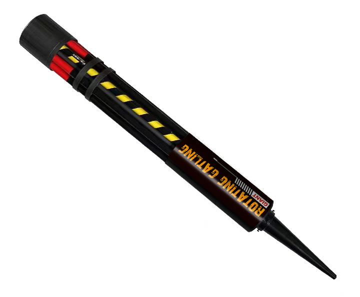 Rotating Gatling Mc Fireworks roman candle alternate product view