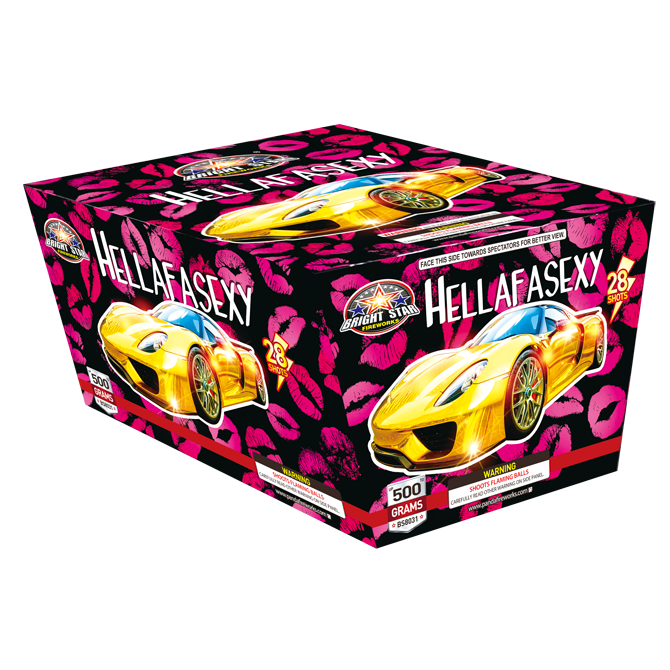Hellafasexy 28's Winda wholesale 500g fireworks cake