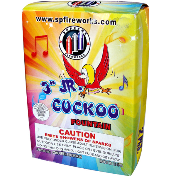 Jr Cuckoo Fountain Supreme Fireworks wholesale fountain firework
