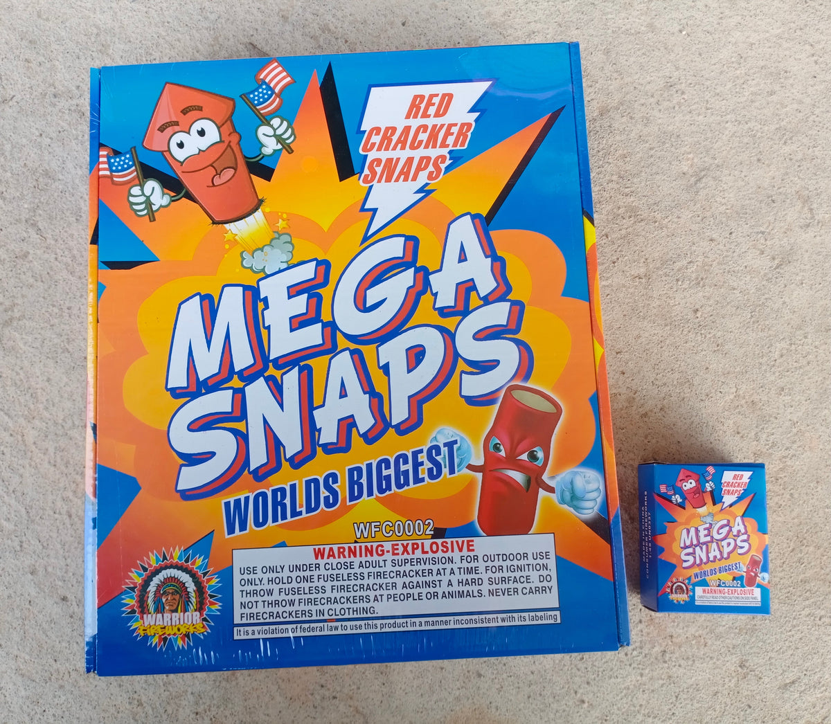 Mega Snaps Major League Pyro wholesale novelty firework