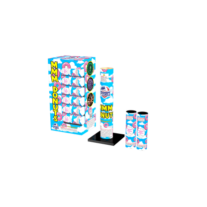 MMM Donuts 6" Major League Pyro wholesale reloadable aerial shell kit