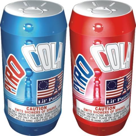 Pyro Cola Grand Patriot wholesale fountain firework
