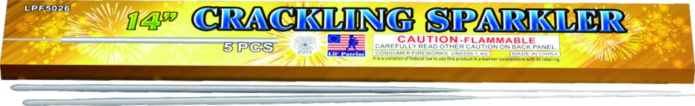 14" Crackling Sparkler