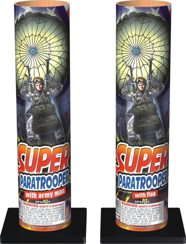 Super Paratrooper W/Army Guy