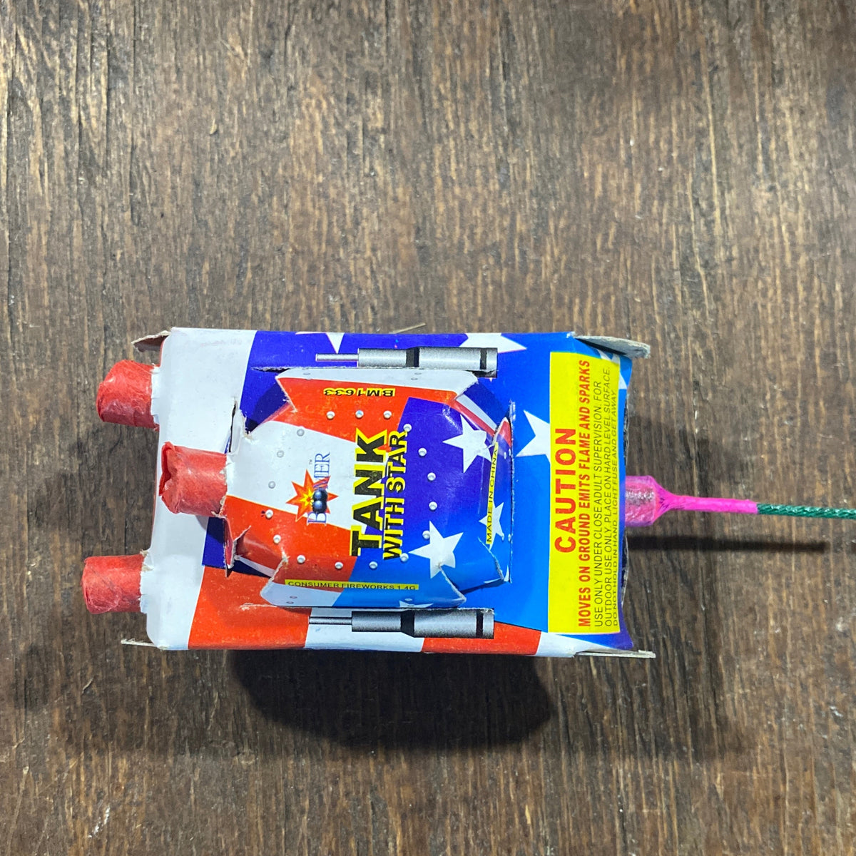 Tank With Stars