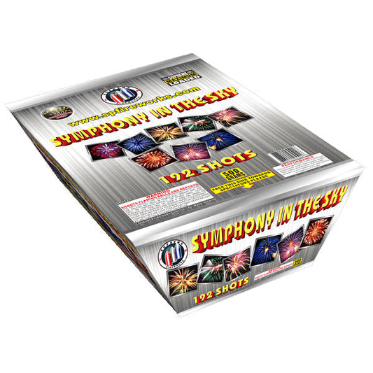 Symphony In The Sky Supreme Fireworks wholesale 500g fireworks cake